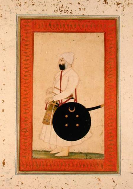 Portrait of Dilir Khan van Mughal School