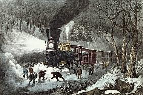 American Railroad Scene