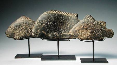 Three fish van New Kingdom Egyptian
