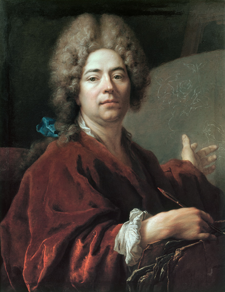 Nicolas de Largillière, Selbstbildnis van Nicolas de Largilliere