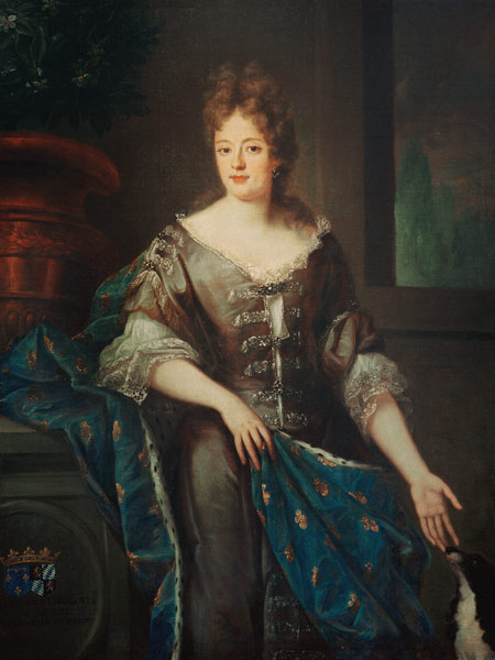 Liselotte von der Pfalz van Nicolas de Largilliere