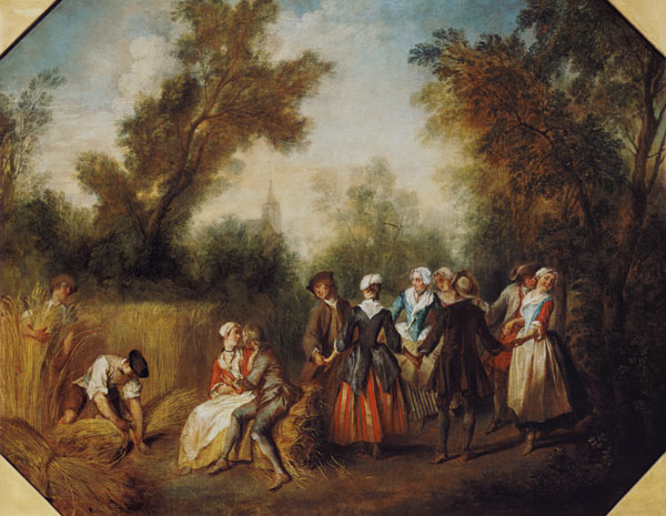 Der Sommer van Nicolas Lancret