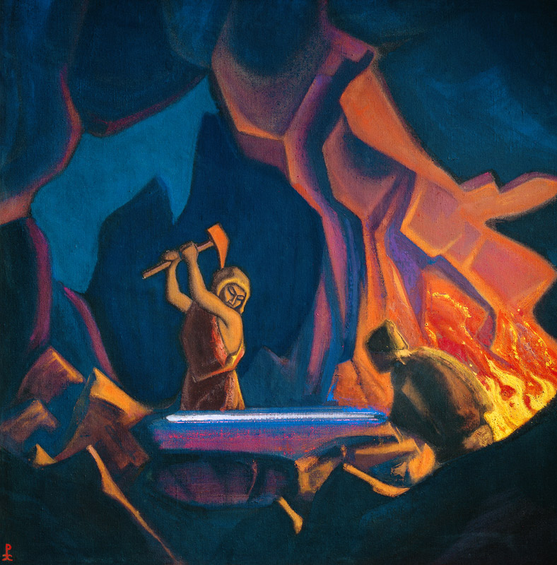 Nibelungs. Forging the Sword van Nikolai Konstantinow. Roerich