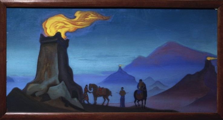 Flames of the Victory van Nikolai Konstantinow. Roerich