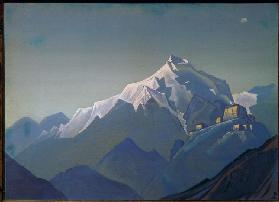 Tibet. A monastery