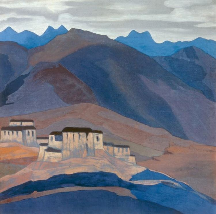 Tibetan Monastery: from the Sanctuaries and Citadels Suite van Nikolai Konstantinow. Roerich