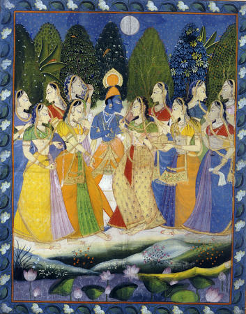 A Pichhavai Of Krishna As Shrinthji van 