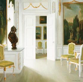 An Interior Of A Salon - Fredensborg