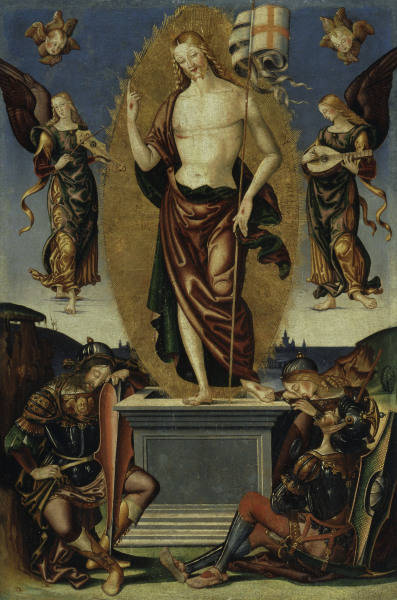 Bernardino di Mariotto, Auferstehung van 