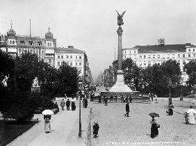 Berlin,Ansicht Belle-Alliance-Platz/Foto