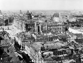 Berlin, Stadtschloss vom Rathausturm/Levy