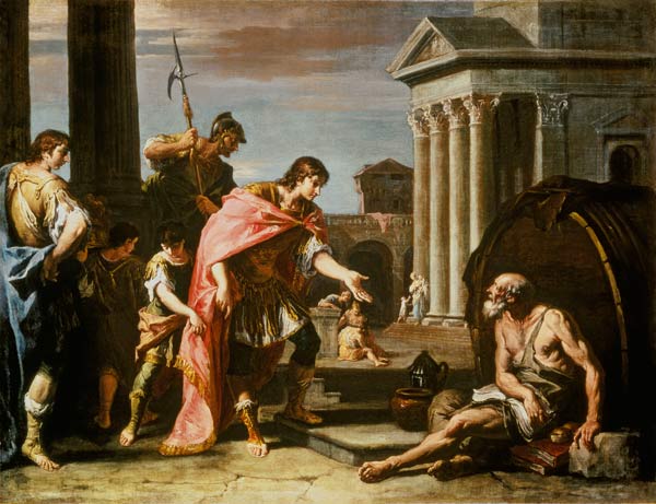 Alexander And Diogenes van 