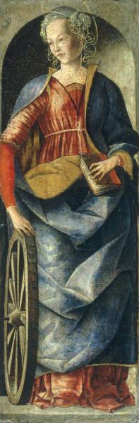 Ercole de'' Roberti, Hl.Katharina