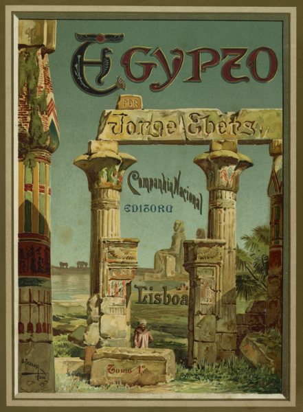Title Page, G.Ebers, Egypt, Vol.1 van 
