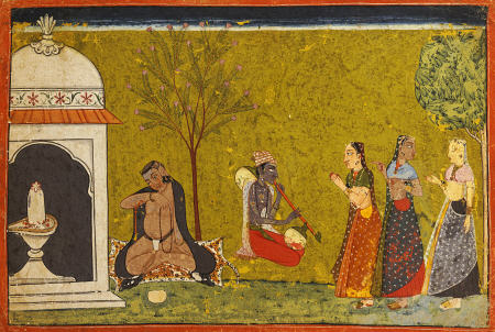 Illustration From A Madhavanala Kamakandala Series van 