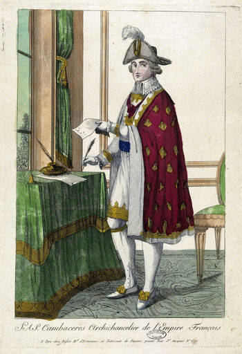 J.J.R. de Cambaceres / Kupferstich 1804 van 