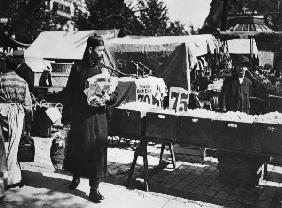 Jap.Koch auf Berliner Markt/Foto