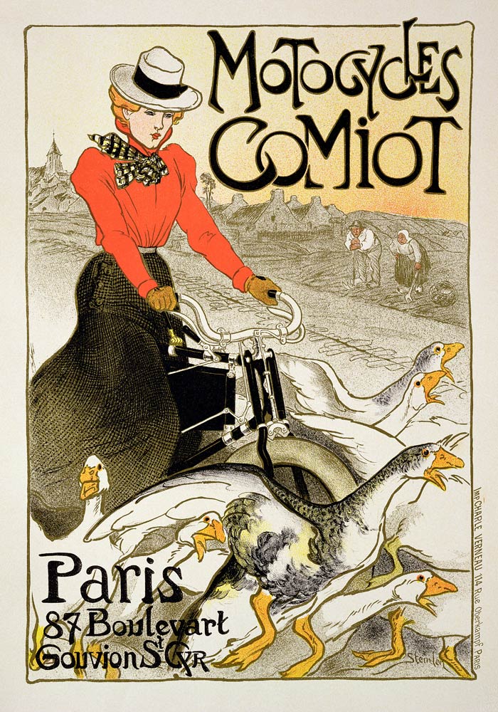Motocycles Comiot (Advertising Poster) van 