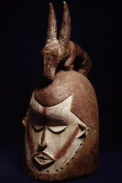 Maske, Suku, Kongo / Holz van 