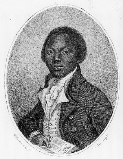 Olaudah Equiano alias Gustavus Vassa, a slave van 