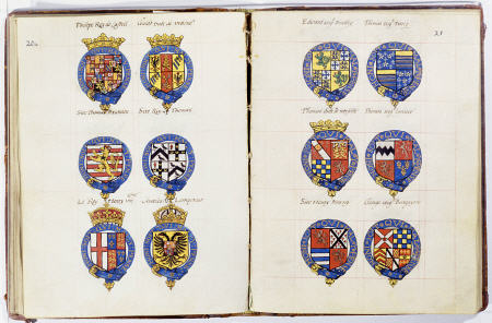 Order Of The Garter With The Arms Of The Knights Of The Garter From Its Foundation Until 1603 van 