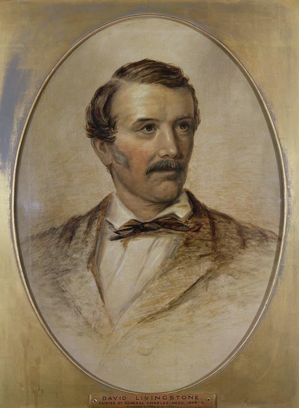 Portrait of David Livingstone van 