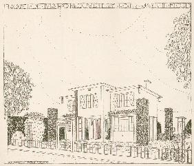 Projet de maison ouvrière pour Saint-Cloud