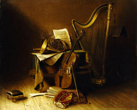 Still Life With Musical Instruments van 