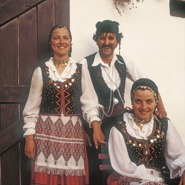Three Cretans (photo)  van 