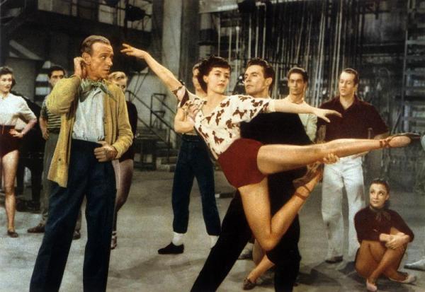 Tous en scene THE BAND WAGON de Vincente Minnelli avec Cyd Charisse, Fred Astaire van 