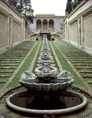 The Fountain of the Shepherd, designed by Jacopo Vignola (1507-73) 1557-1583 (photo) van 