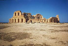 The Roman theatre, late 2nd century AD, restored 1937 (photo)