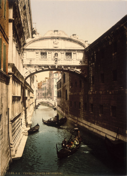 Venice, Bridge of Sighs van 