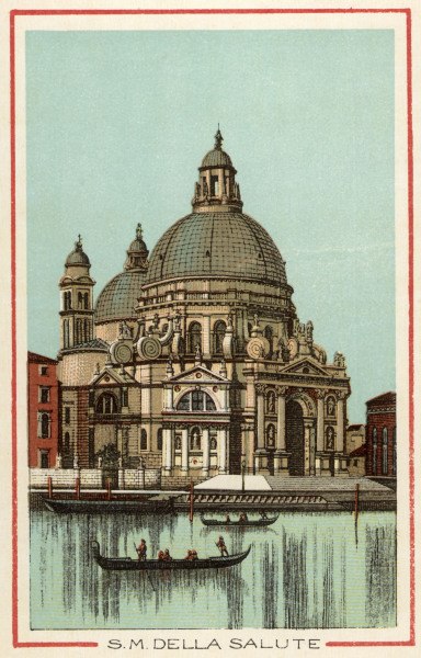 Venice, S.Maria della Salute van 
