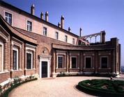 View of the garden front, detail of the entrance, designed for Giuliano de'Medici (1478-1534) by Raf