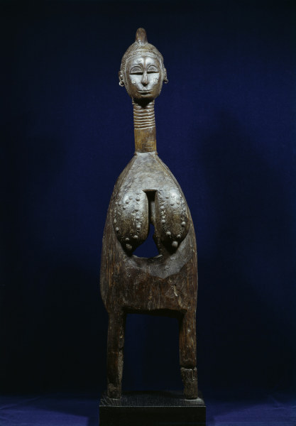 Weibl. Figur, Baga, Guinea / Holz van 