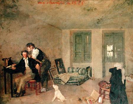 My Room in 1825 van Octave Tassaert