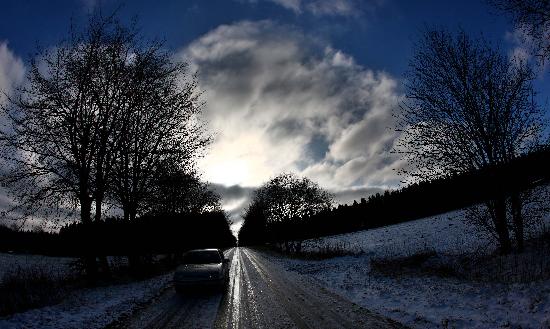 Eis und Schnee in der Eifel van Oliver Berg