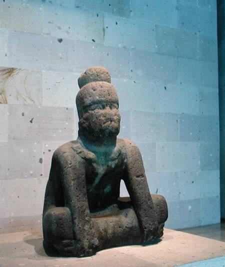 Statue, Cuauhtotolapan, Veracruz, Pre-Classic Period van Olmec