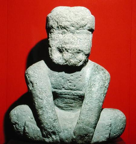 Statue, Pre-Classic Period van Olmec