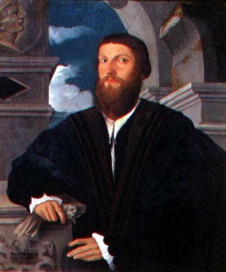 Portrait of the physician Coignati van Paolo Pino or Pini