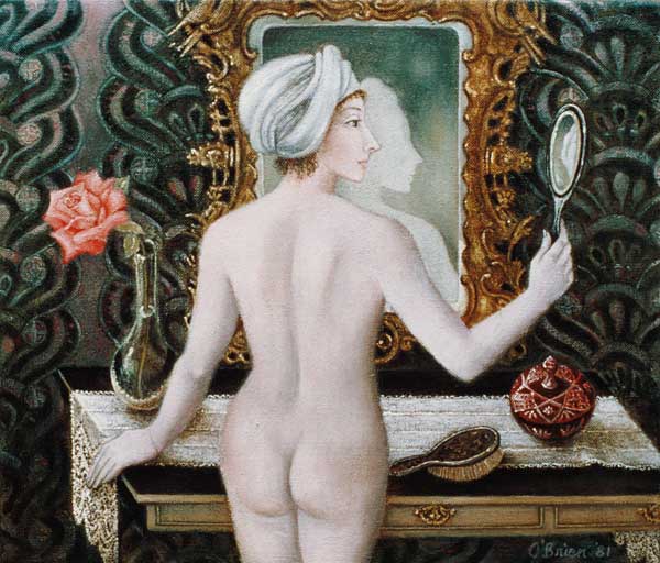 Girl before the Mirror  van Patricia  O'Brien