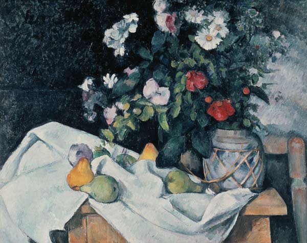 Still-life with Flowers ... van Paul Cézanne