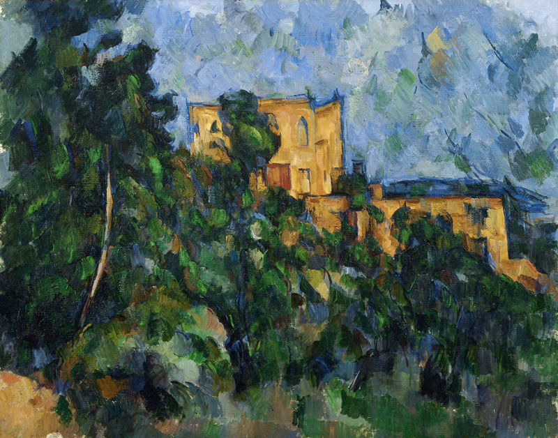 Chateau Noir van Paul Cézanne