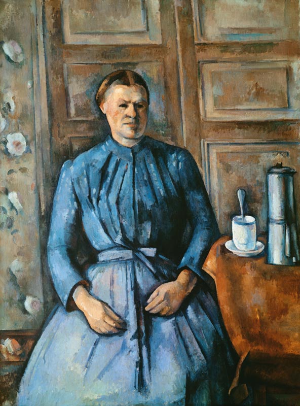 Woman with a Coffeepot van Paul Cézanne