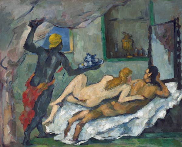 Afternoon in Naples (L'Apres-midi a Naples) van Paul Cézanne