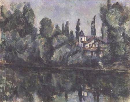The Banks of the Marne van Paul Cézanne