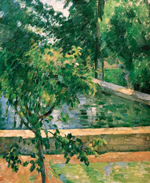 Bassin des Jas de Bouffan van Paul Cézanne