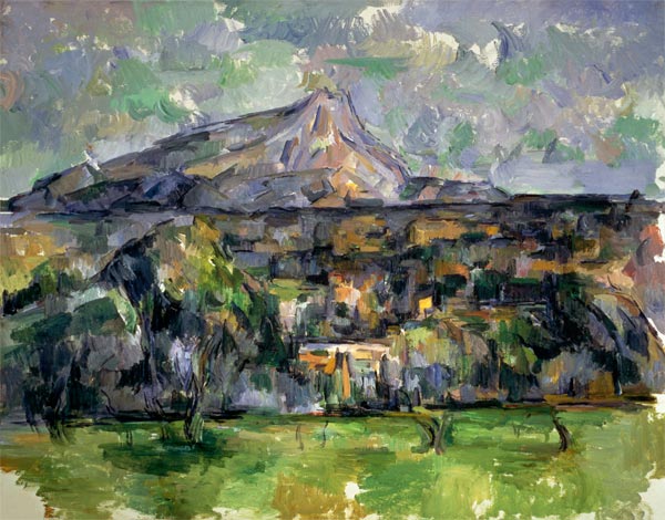 Le Mont Sainte-Victoire van Paul Cézanne