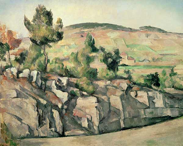 Hillside in Provence, c.1886-90 van Paul Cézanne
